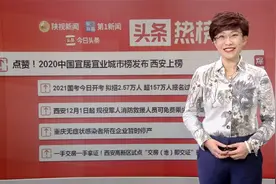 头条热榜：2020中国宜居宜业城市榜发布 西安上榜视频封面