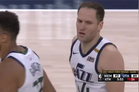NBA集锦：博扬上半场0分，下半场29分错失绝平三分，爵士憾负灰熊视频封面