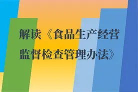 《食品生产经营监督检查管理办法》亮点解读，小餐饮店要关心了视频封面