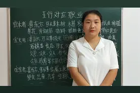 五行对应的职业（1）视频封面