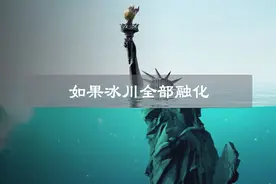 如果全球的冰川融化，会造成什么影响，人类还能支撑多久？