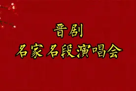 【晋剧演唱会】小井峪名家名段戏曲演唱会视频封面