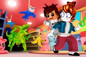 Roblox逃离怪兽模拟器：超市解密逃生！恐龙怪兽来袭！小格解说