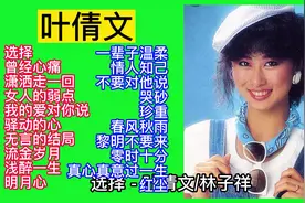 港台歌星风采：叶倩文经典歌曲精选20首视频封面