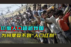 印度超越我国，成世界人口最多国家，但为何享受不到“人口红利”视频封面