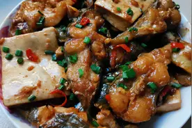 家常菜鲶鱼炖豆腐，鲶鱼这样的做法，鲜香味美无腥味，下酒又下饭视频封面