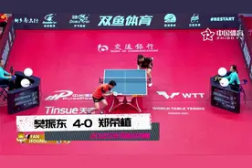 国际乒联总决赛：半小时取胜！樊振东4-0郑荣植 晋级8强视频封面