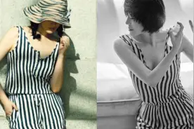 冻龄女神！52岁许晴穿11年前旧衣拍写真，身材曼妙秀精致锁骨