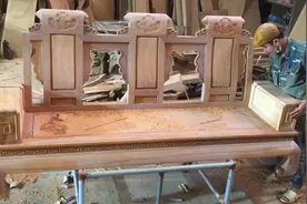 几千块的实木椅子加工过程，看看这钱花的值不值