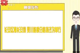 市民出行注意了！长安区南长安街、樊川路部分路段改为单行视频封面