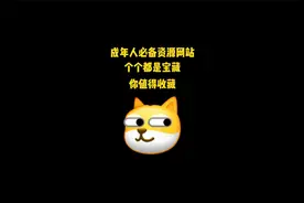 成年人必备资源网站，个个都是宝藏，你值得收藏！！！视频封面