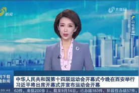 别错过！中华人民共和国第十四届运动会开幕式于15日晚在西安举行视频封面