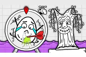 茶叶蛋大冒险 茶叶蛋放太久不吃变成毛蛋活珠子怪了！小熙解说视频封面