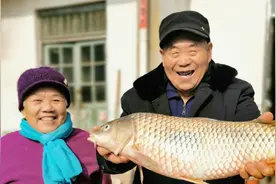 微山湖8斤野生鲤鱼有多大？爷爷用农村柴火锅熬鲜鱼汤，太好喝了视频封面