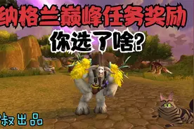魔兽怀旧TBC：纳格兰不可错过的巅峰任务奖励，玩家直呼给力！视频封面