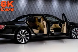 2023黑色 宾利飞驰V8 - 豪华轿车详细介绍（4K高清 60帧）视频封面