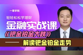 深度解读钯金暴跌的原因，钯金铂金年底仍有下跌需要视频封面