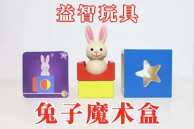 益智玩具：兔子魔术盒！奇妙的空间组合视频封面