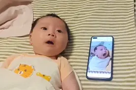 宝宝哭闹听见自己哭声瞬间乖巧，妈妈：这个效果太好了视频封面