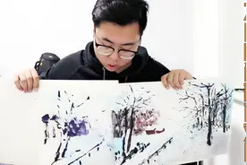 实验：小伙用不同时间画相同的雪景，画完一对比，差别这么大？