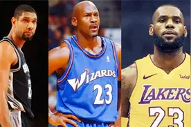 同样是38岁，詹姆斯仍能拿4447万年薪，邓肯仅有1036万，乔丹呢？