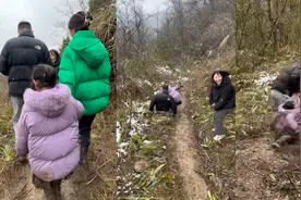 妈妈带女儿去舅舅家拜年 路途艰辛拜年路堪比取经路视频封面