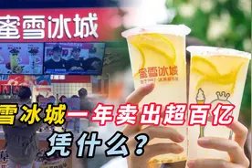 蜜雪冰城一年卖出超百亿  凭什么？视频封面