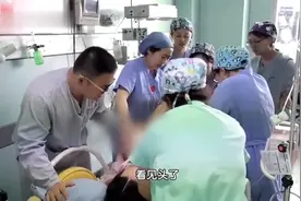 生命：助产护士生娃大喊不行，丈夫旁边助力，场面太紧张视频封面