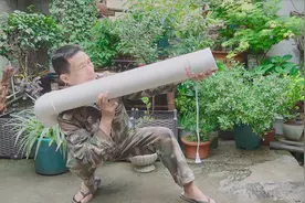 夏天太热农村大哥自制“土空调”，降温效果不错，大家觉得怎么样