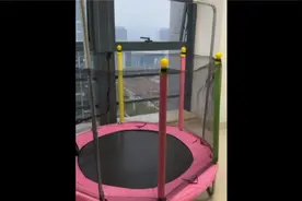 拆卸款彩印蹦床的安装视频视频封面