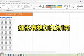 超长表格打印在一页中，我用了1小时，同事用Word一分钟就搞定视频封面