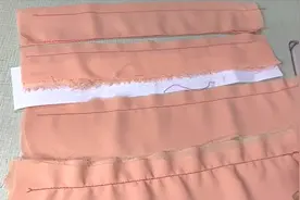 缝制真丝雪纺薄料总起皱？老师傅教你几个小技巧，新手一看就会