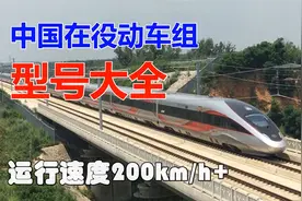 全网最全！中国在役动车组型号大全(200km/h+)视频封面