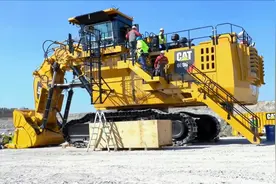 世界工程机械老大卡特彼勒CAT6030挖掘机是怎么制造的过程