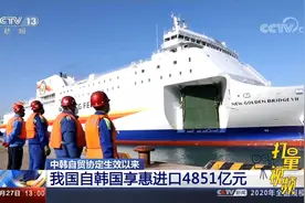 速看！中韩自贸协定生效以来，我国自韩国享惠进口4851亿元视频封面