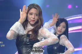 你说你的眼里只有我！141121 AOA《Like A Cat》现场版 中韩双字视频封面