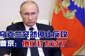 局势关键时刻，乌克兰突然停止反攻，普京胜券在握：他们打不过了视频封面