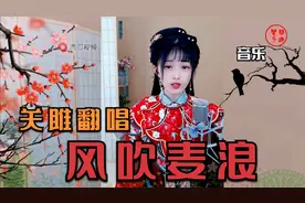 一首经典歌《风吹麦浪》，小姑娘深情演绎，唱出动人心弦怀旧好听视频封面