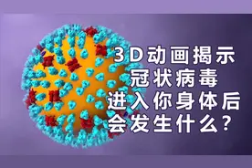 3D动画揭示冠状病毒进入你身体后会发生什么？视频封面