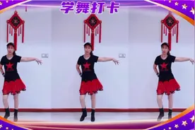 单人水兵舞《我在问花村等你来》时尚流行都在跳的广场舞视频封面