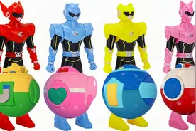 迷你特工队带来奇趣蛋玩具，超星技能球变形蛋玩具合集