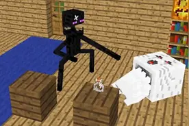 我的世界搞笑 末影人喝了自己做的饮料，练就中国功夫