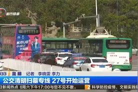 公交清明扫墓专线 27号开始运营视频封面