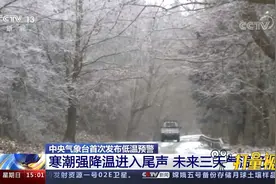 中央气象台首次发布低温预警，寒潮进入尾声，未来三天气温仍低迷视频封面
