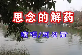 刘召君一首《思念的解药》为你吃不香为你睡不着，想念的人在天涯视频封面