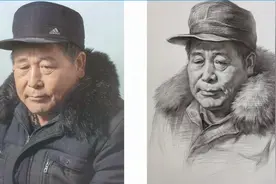 素描头四分之三侧戴帽男老年示范讲解视频封面