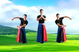 蒙古三步《浪漫的草原》我永远眷恋，眷恋的草原！视频封面