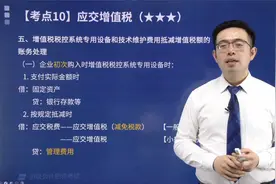 听孙超凡老师讲增值税税控系统和维护费用抵减增值税额怎么做账？视频封面