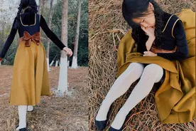 【冰雪奇缘2】别馋艾莎拿衣服啦，安娜的鸭屎绿洋装也很美啊！