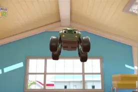 儿童卡通汽车人玩具车游乐场，小朋友喜欢的吉普汽车人动画片视频封面